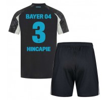 Bayer Leverkusen Piero Hincapie #3 Koszulka Trzecia dzieci 2024-25 Krótki Rękaw (+ krótkie spodenki)